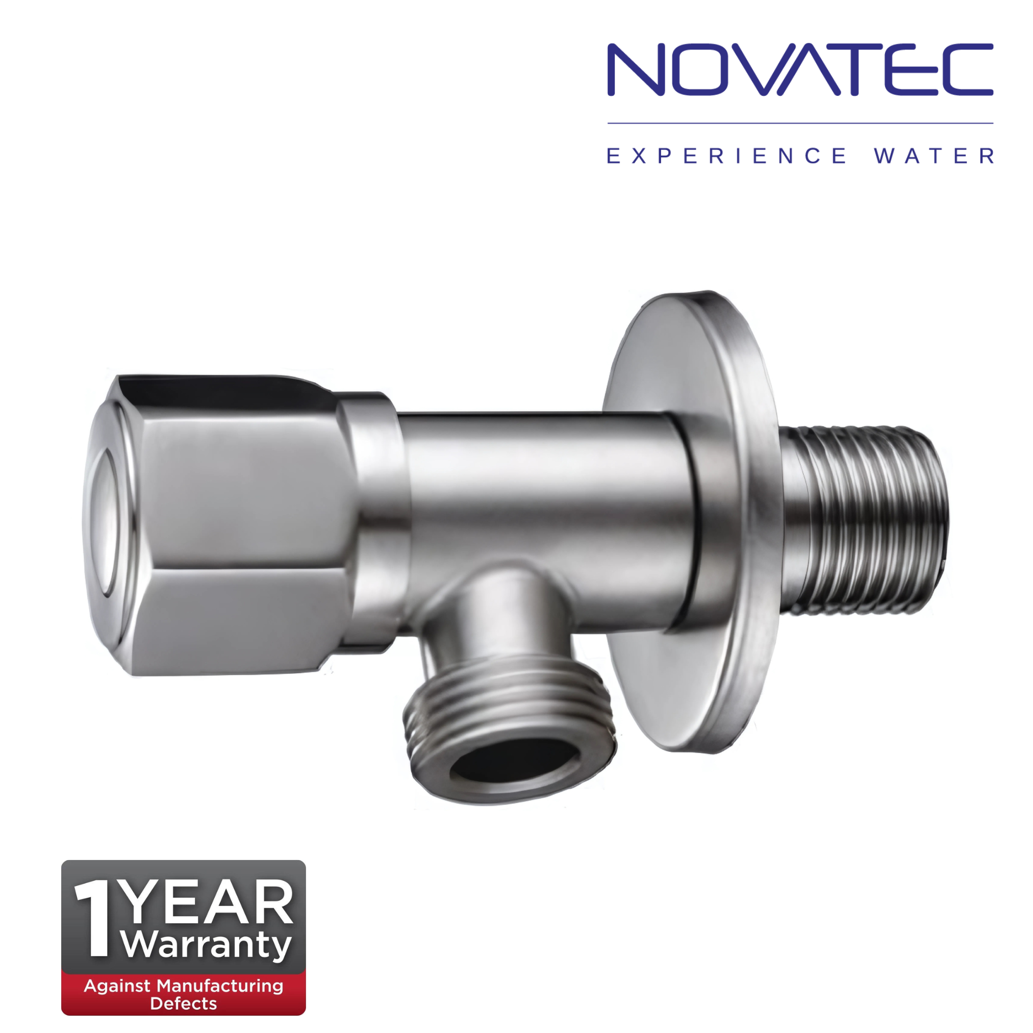 Novatec Stainless Steel 304 Angle Valve (AV304-HEX)